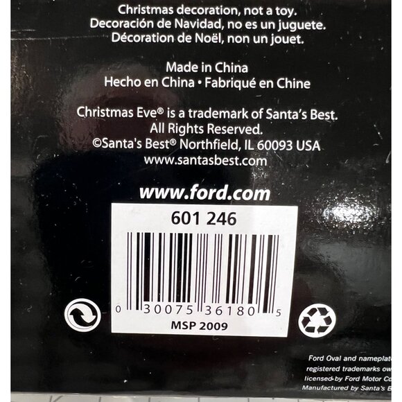 Yellow Hot Rod Christmas Ornament Lights Music 1932 Ford Little Deuce Coupe - Picture 5 of 9